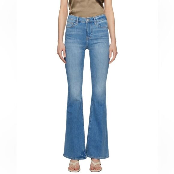 FRAME Le High Waist Flare Jeans Size 29 - NWT $248 - Picture 4 of 9